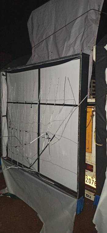 തൊടുപുഴയിൽ യുഡിഎഫ് സ്ഥാനാർഥി അപു ജോൺ ജോസഫിൻറെ ഇലക്ഷൻ പ്രചരണ ബോർഡുകൾ നശിപ്പിച്ചു. 