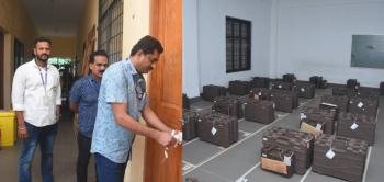 പ്രിസൈഡിങ് ഓഫീസറുടെ ഡയറി മറന്നുവെച്ചു; പാലക്കാടും സ്‌ട്രോങ്ങ് റൂം തുറക്കുന്നു