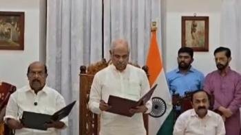 ജി സുധാകരന്‍ പ്രോ ടേം സ്പീക്കറായി ചുമതലയേറ്റു