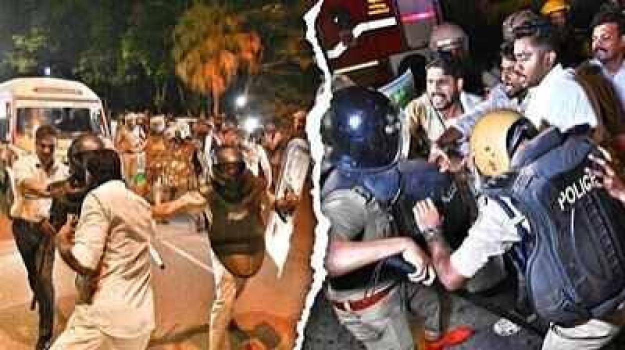 തലസ്ഥാനത്തെ തെരുവ് യുദ്ധം: 175 പേർക്കെതിരെ ജാമ്യമില്ലാ വകുപ്പുകൾ പ്രകാരം കേസ്; യൂത്ത് കോൺഗ്രസ്, കെഎസ്‌യു, എസ്എഫ്ഐ നേതാക്കൾ പ്രതിപ്പട്ടികയിൽ